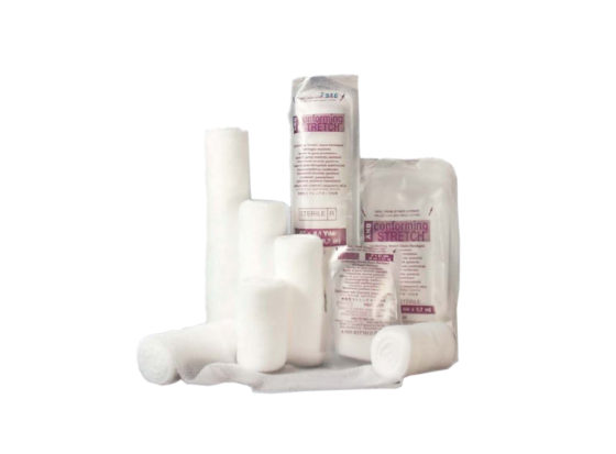 Bandage Gauze Stretch Conforming NonSterile Individually wrapped Ritmed® 3'x4.1Yds (12/BX 8BX/CS) by AMD Ritmed  ID A305